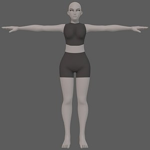 Base mesh woman 31