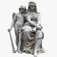 Allegorical Drama Sculpture