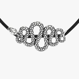 High jewelry Snake necklace 2025 P25 3D print model 3D model