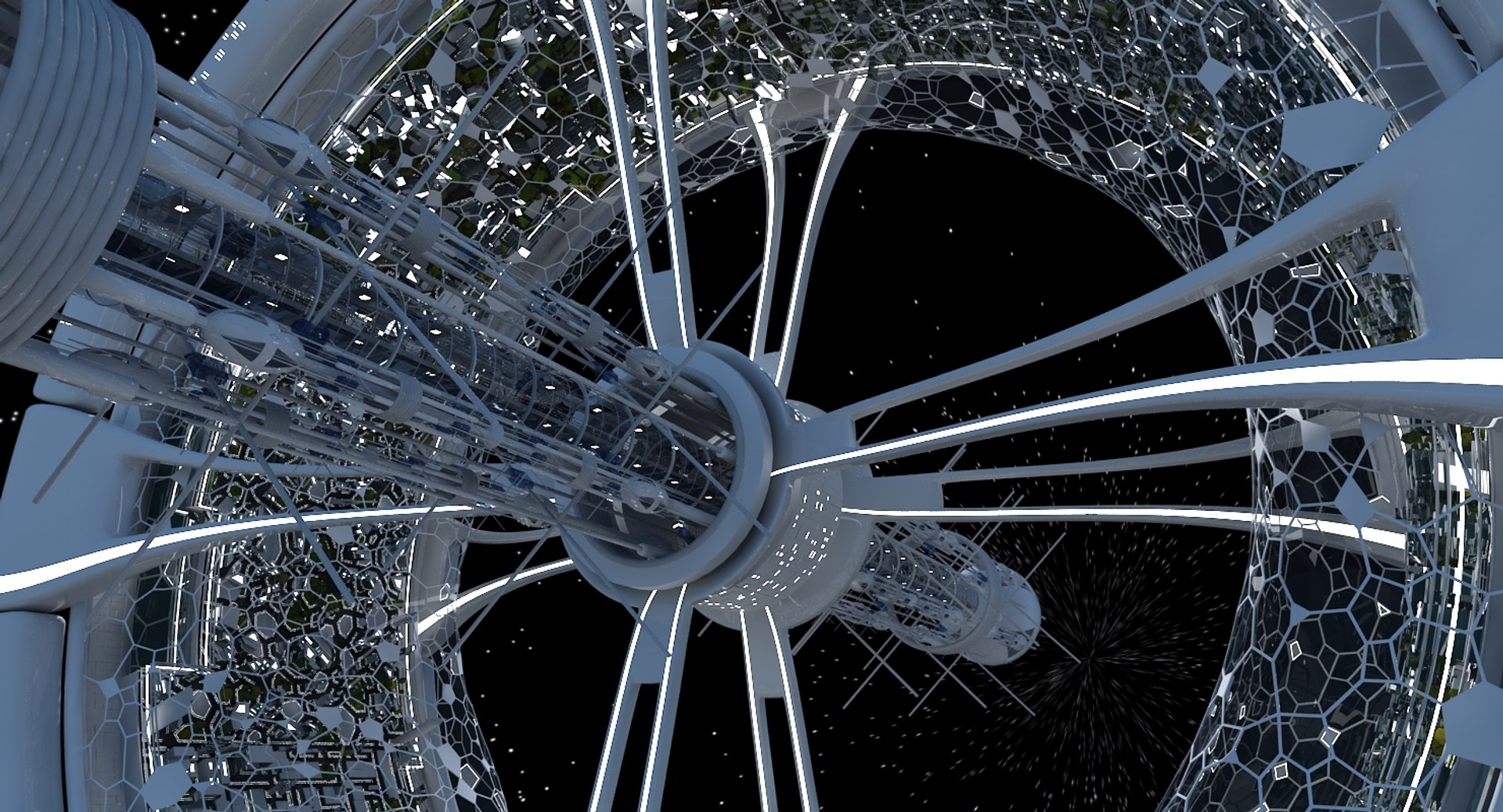 3D Sci-fi Space Model - TurboSquid 1381477