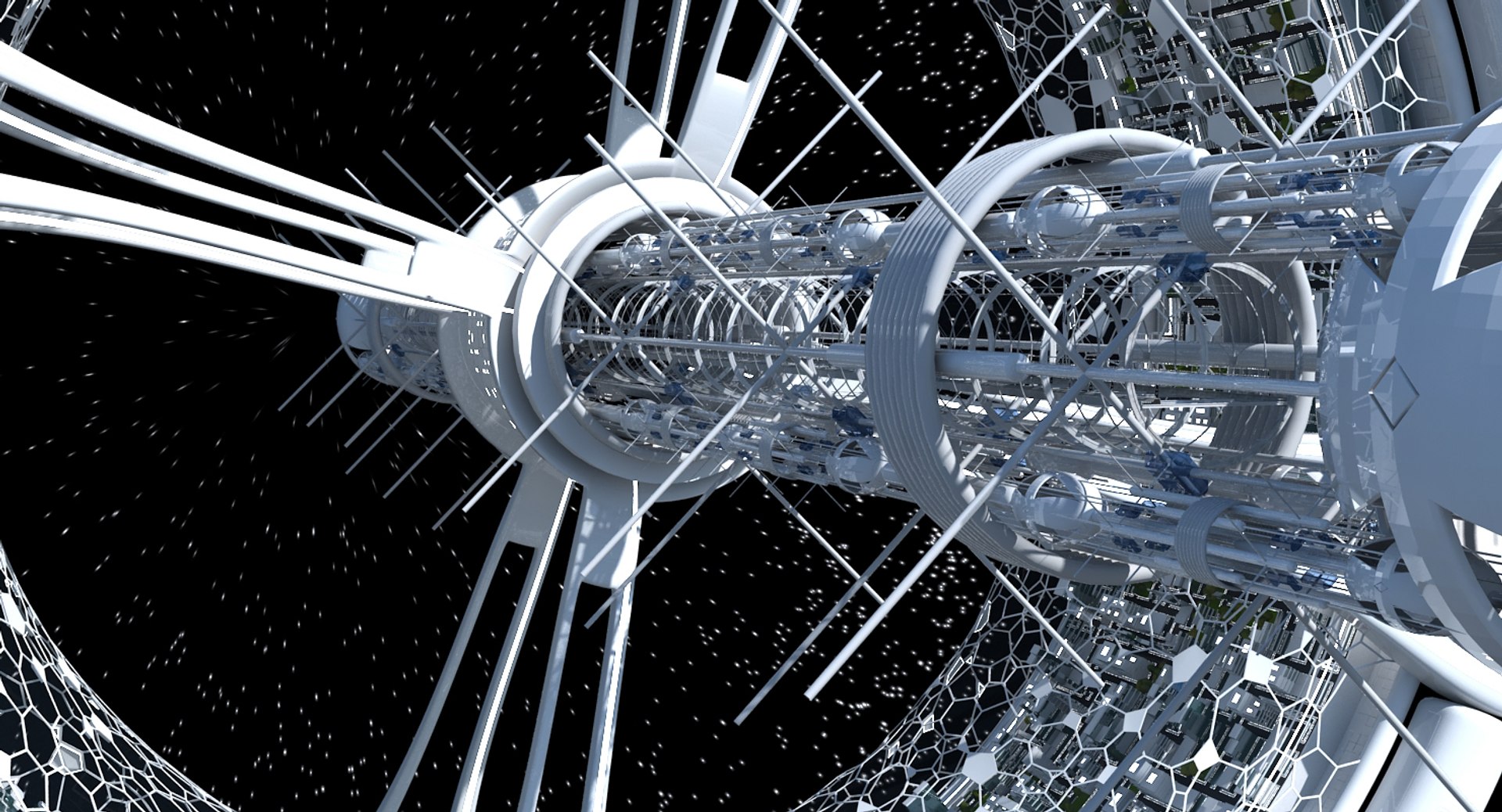 3D Sci-fi Space Model - TurboSquid 1381477