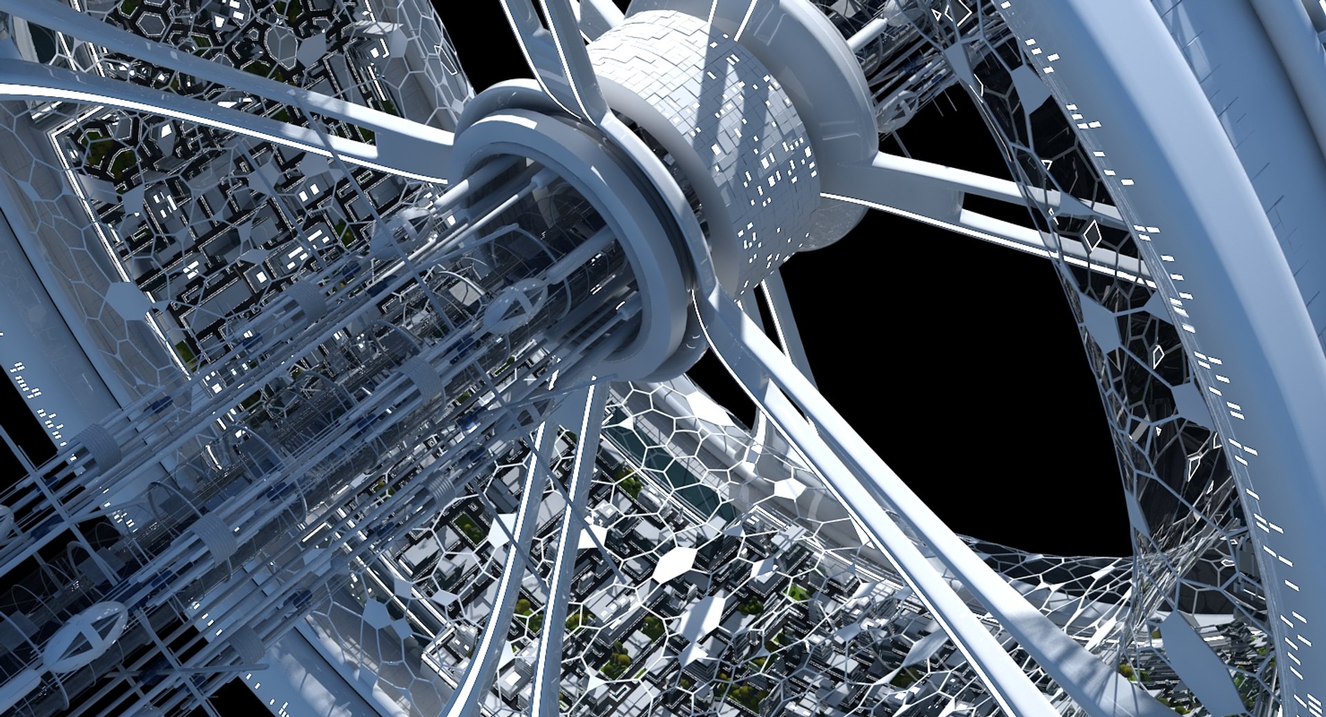 3D Sci-fi Space Model - TurboSquid 1381477