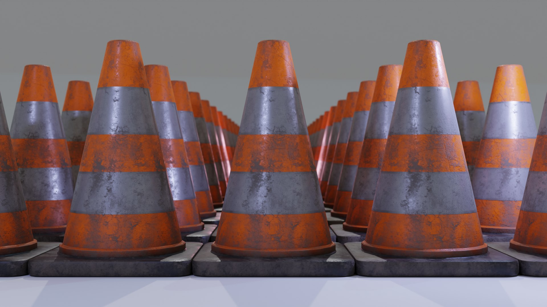 3D Model Traffic Cone - TurboSquid 2048576