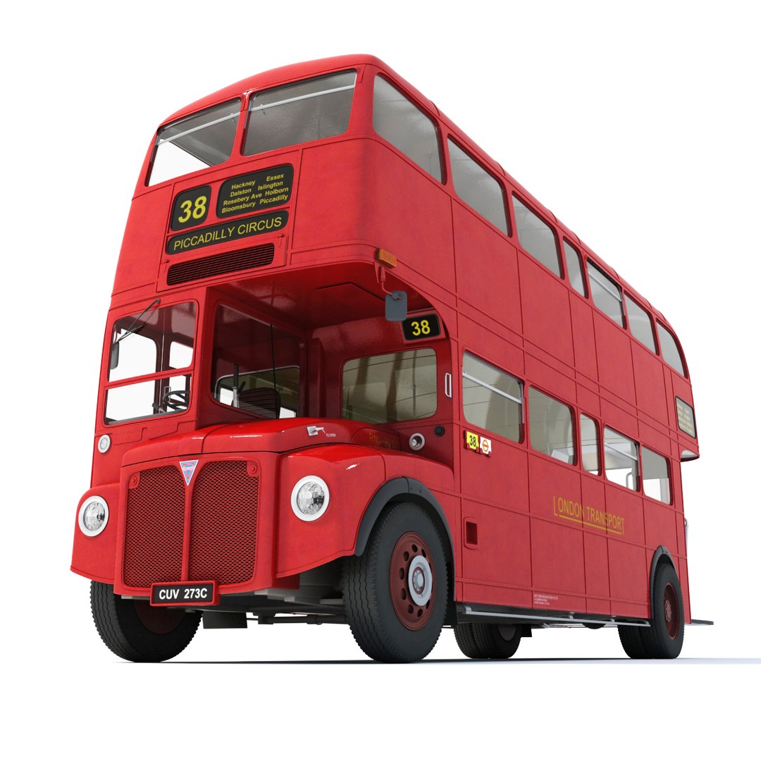 3d aec routemaster london model