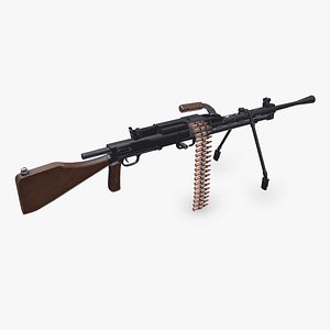 RP-46 Machine Gun Low-poly PBR