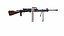 RP-46 Machine Gun Low-poly PBR