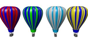 3D Hot Air Balloon