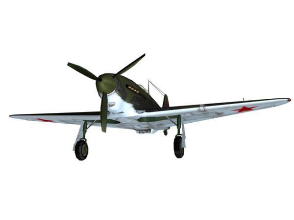 yakovlev yak 1 3d model