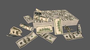 money pack 3D model