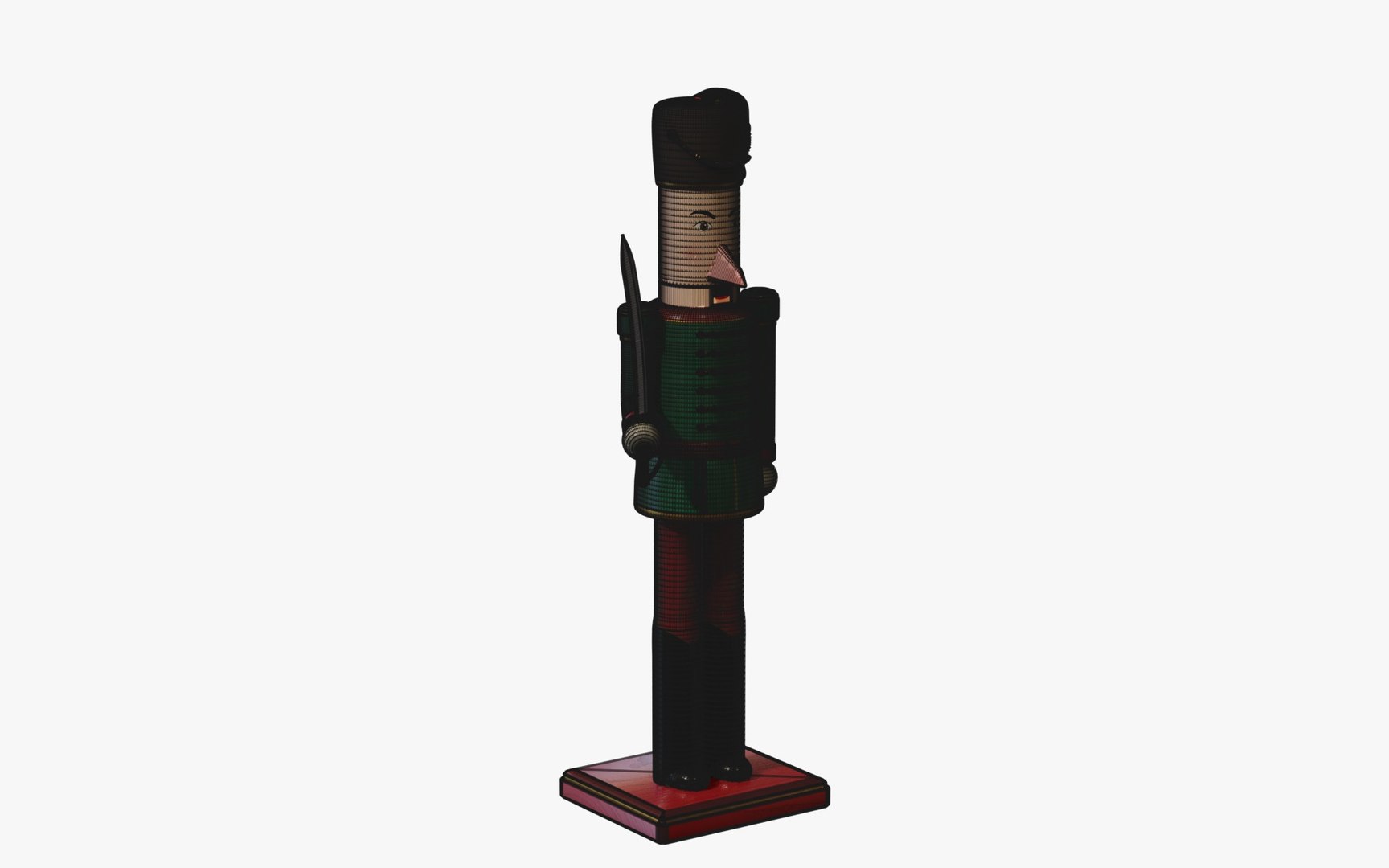 3D Christmas Nutcracker Hussar Captain - Cylinder Head - Painted Wood PBR model https://p.turbosquid.com/ts-thumb/48/APQtYa/Ul/13_nutcrackerhussar_13_wire/jpg/1793434446/1920x1080/fit_q87/b569058ae254dfed36520cfc03826b97e0a83819/13_nutcrackerhussar_13_wire.jpg