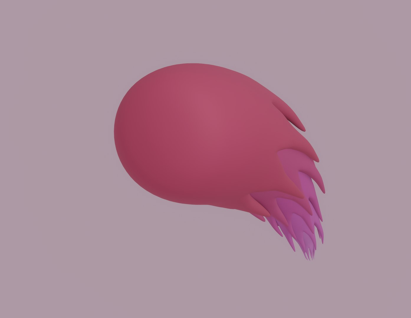 3D Furry Tail - TurboSquid 2198668