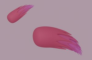 3D Furry Tail