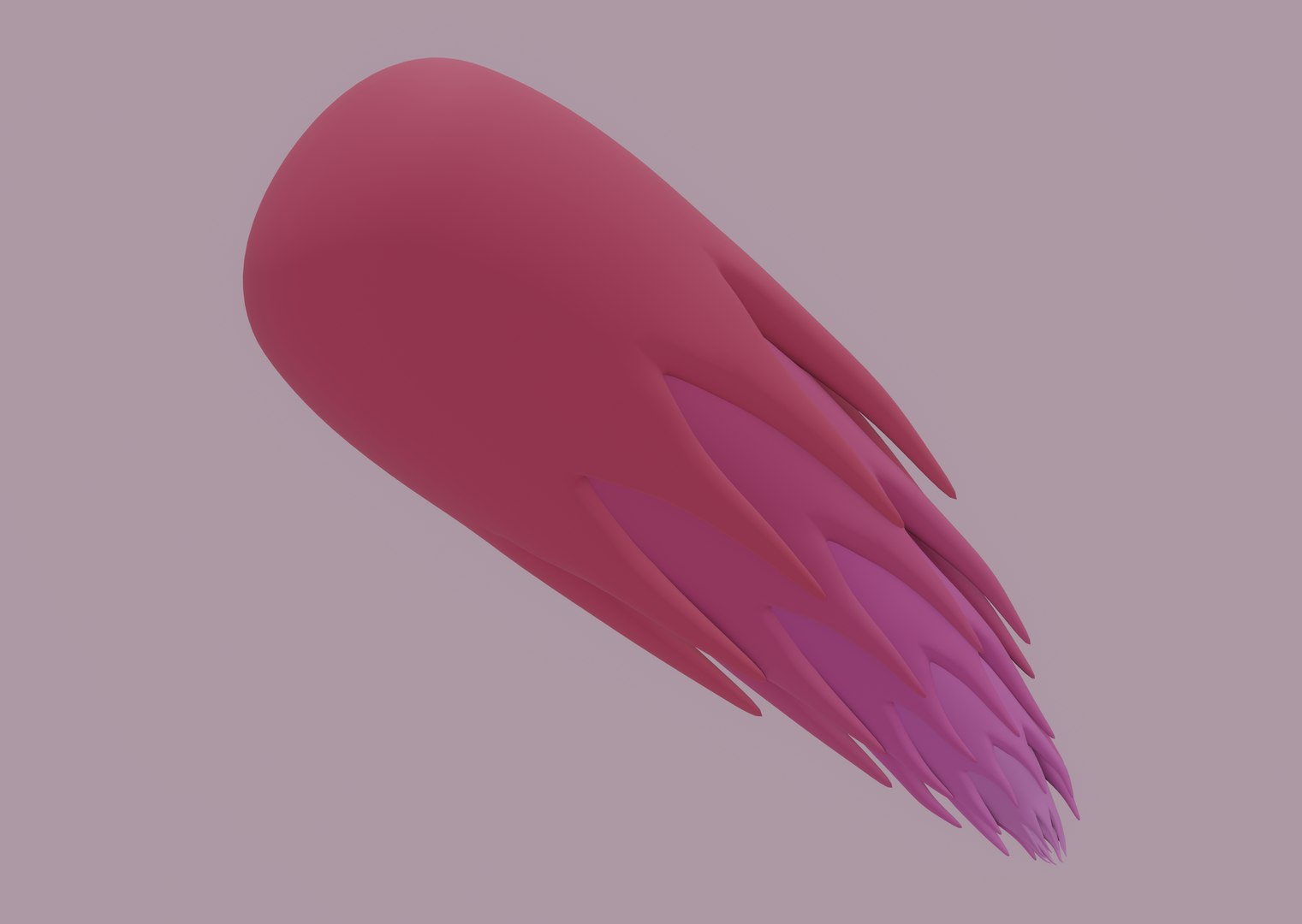 3D Furry Tail - TurboSquid 2198668