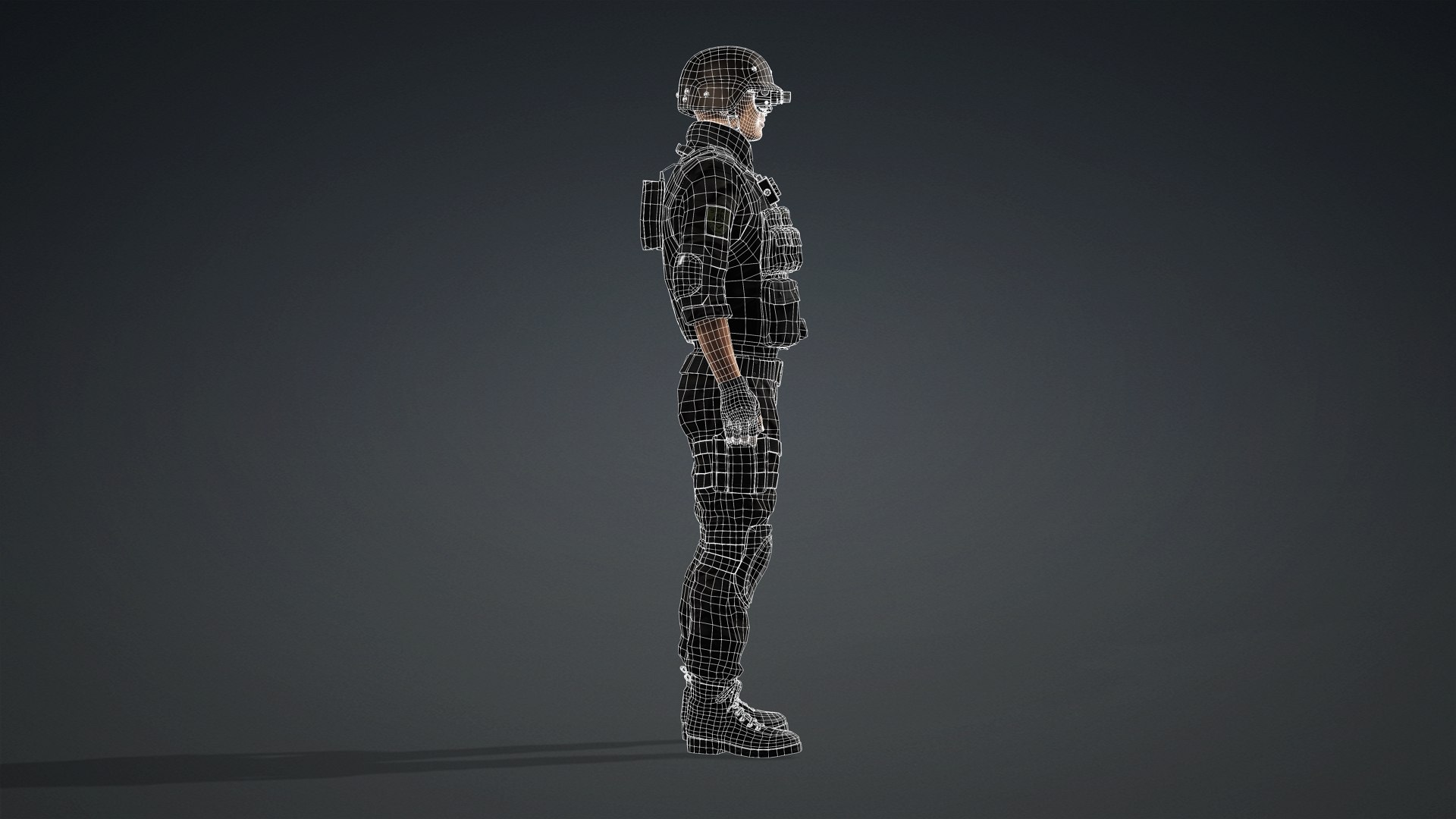3D Game Ready Special Forces Character model https://p.turbosquid.com/ts-thumb/48/Eye7tL/rK/wire2/jpg/1778400778/1920x1080/fit_q87/bb8fb2a7f0f3b8992cd7e2f4d0e726d5632e071e/wire2.jpg