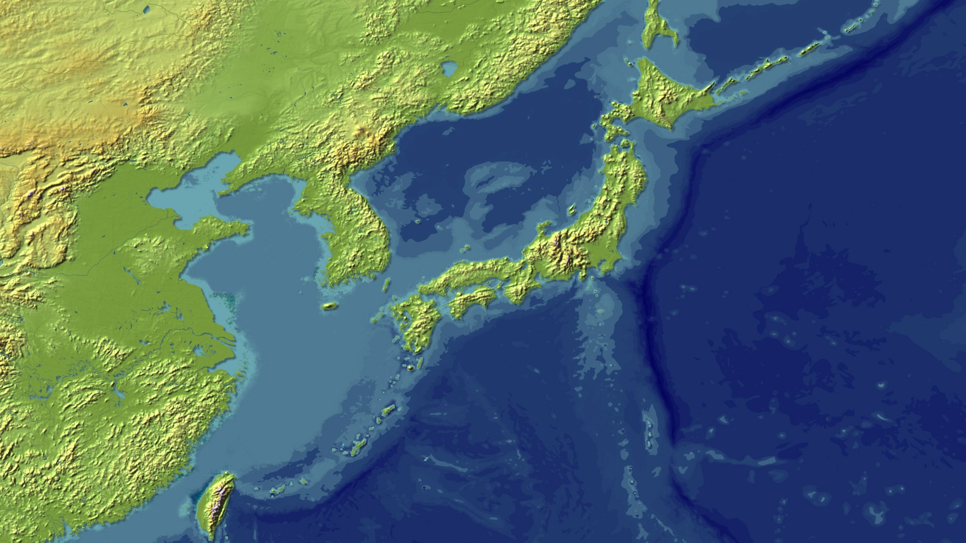 Japan Maps 3d Model