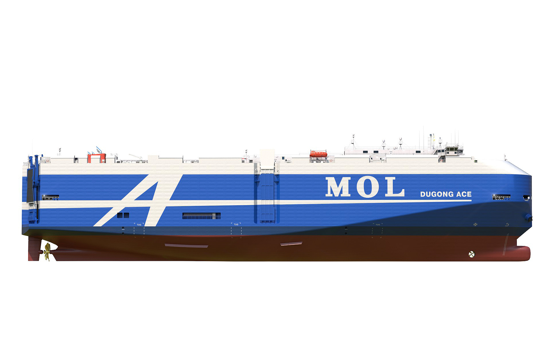 RoRo MOL ジュゴンドエース3Dモデル - TurboSquid 1888208