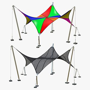 Tensile Structures Mesh Architecture
