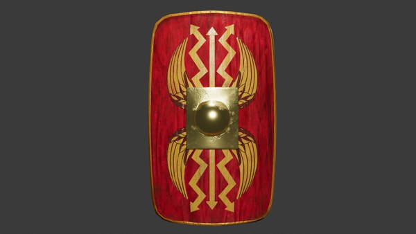 Escudo de gladiador romano Modelo 3D - TurboSquid 2072696