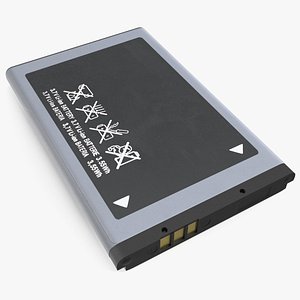 3D Smartphone Li Ion Battery model