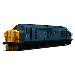 3d class 37 locomotive model