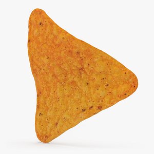 3D Nacho Cheese Doritos Chips model