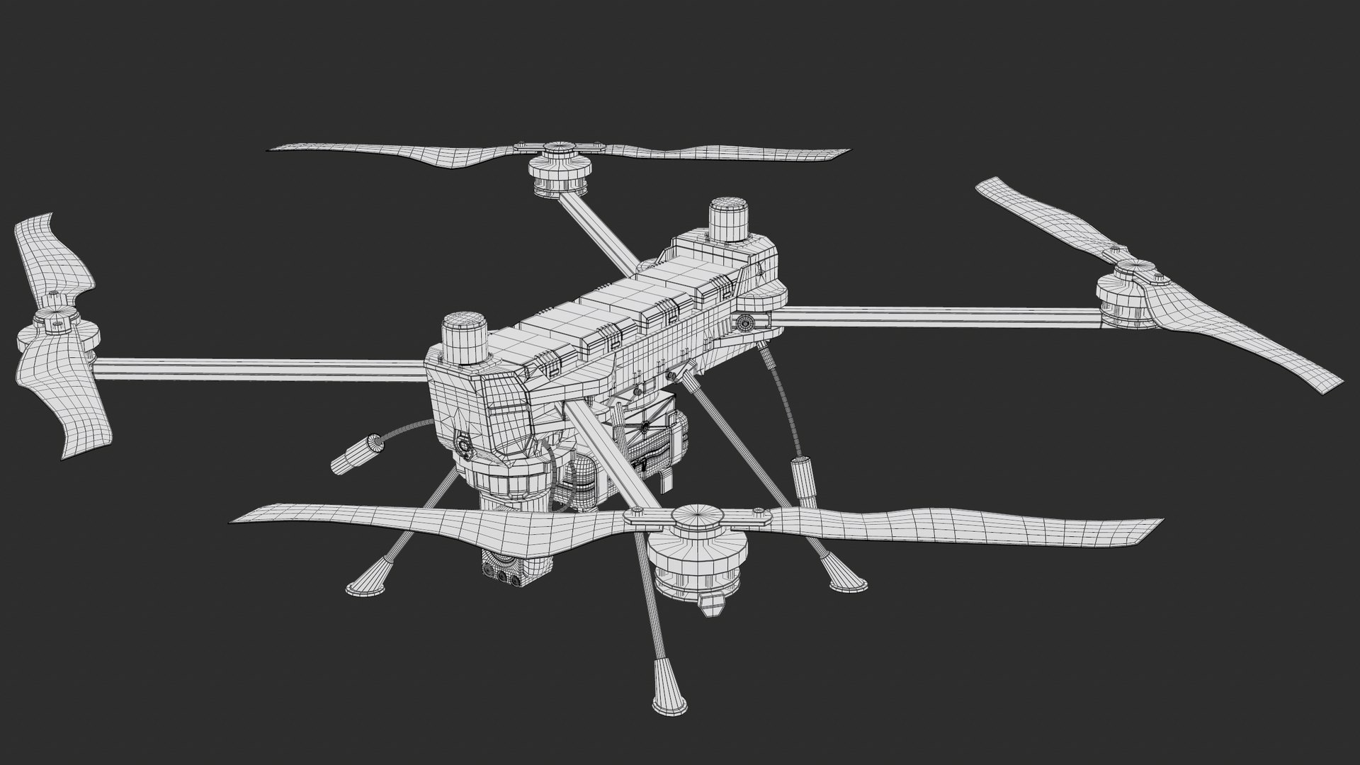 C100 Defense Heavy-Lift Military Quadcopter PBR model https://p.turbosquid.com/ts-thumb/48/OlXcuE/5m/screenshot025/png/1765732660/1920x1080/fit_q87/ef41036a65df719c2ad8e68fa3d13f12eaea4e35/screenshot025.jpg
