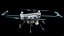 C100 Defense Heavy-Lift Military Quadcopter PBR