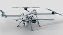 C100 Defense Heavy-Lift Military Quadcopter PBR