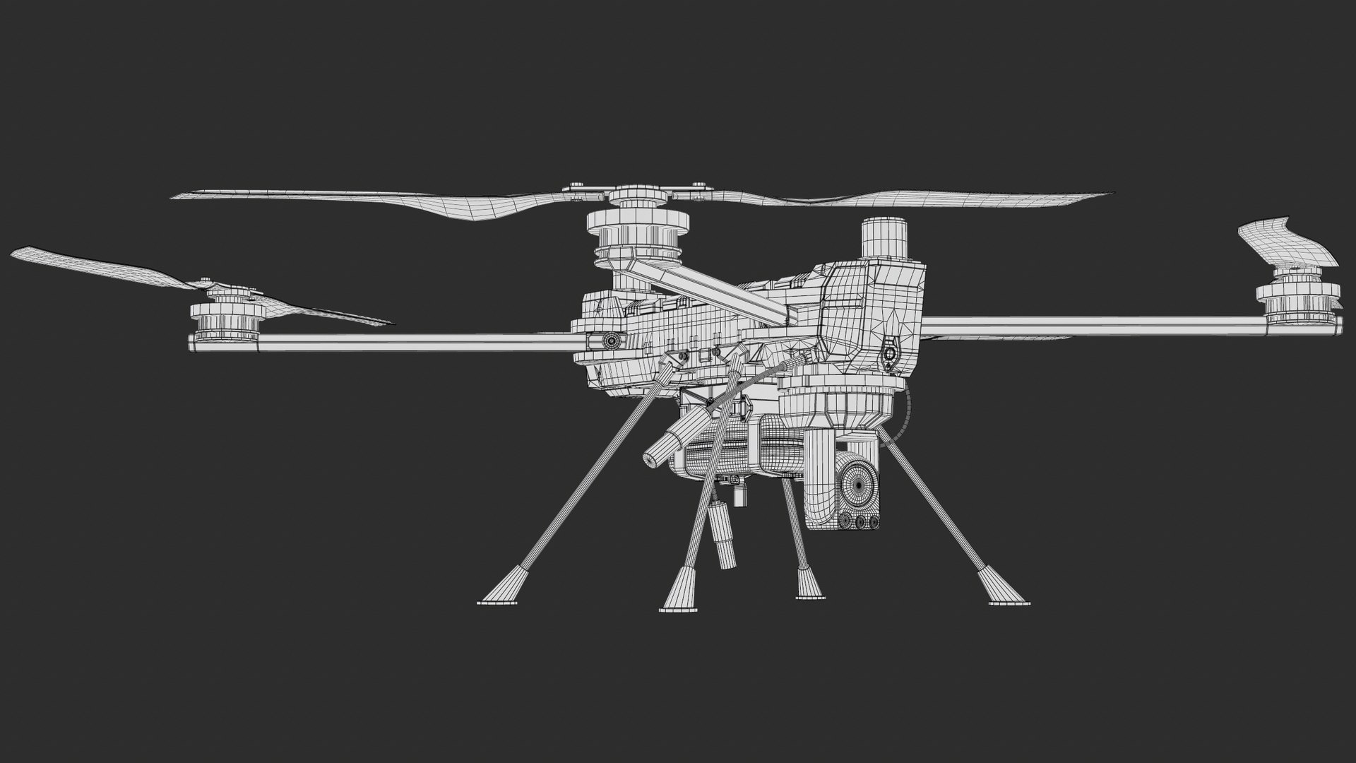 C100 Defense Heavy-Lift Military Quadcopter PBR model https://p.turbosquid.com/ts-thumb/48/OlXcuE/Kq/screenshot010/png/1765732652/1920x1080/fit_q87/7d6f4d0a8dbc59869c998ead5efb16f69ebe43e8/screenshot010.jpg
