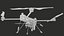 C100 Defense Heavy-Lift Military Quadcopter PBR