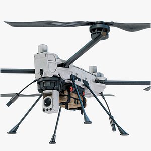 C100 Defense Heavy-Lift Military Quadcopter PBR