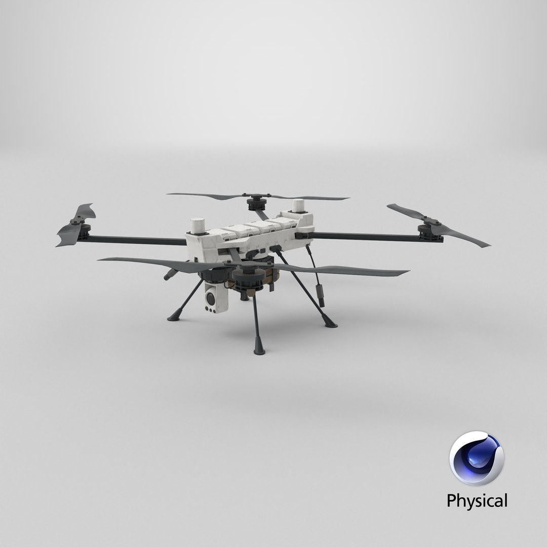 C100 Defense Heavy-Lift Military Quadcopter PBR model https://p.turbosquid.com/ts-thumb/48/OlXcuE/xo/stemcell_cinema_4d_physical_render/png/1765863776/1920x1080/fit_q87/e794fc56905c3916e7252b415b6453e899447308/stemcell_cinema_4d_physical_render.jpg