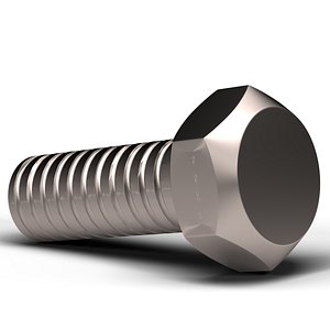 bolt hardware tool 3D