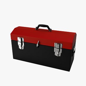 3D Tool Box RedBlack