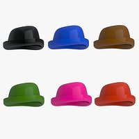Girls Bowler Hat Bundle