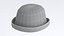 Conjunto de sombrero bombín para niñas