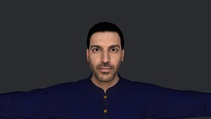 John AbrahamHyper Realistic Full Body Fully Rigged Character