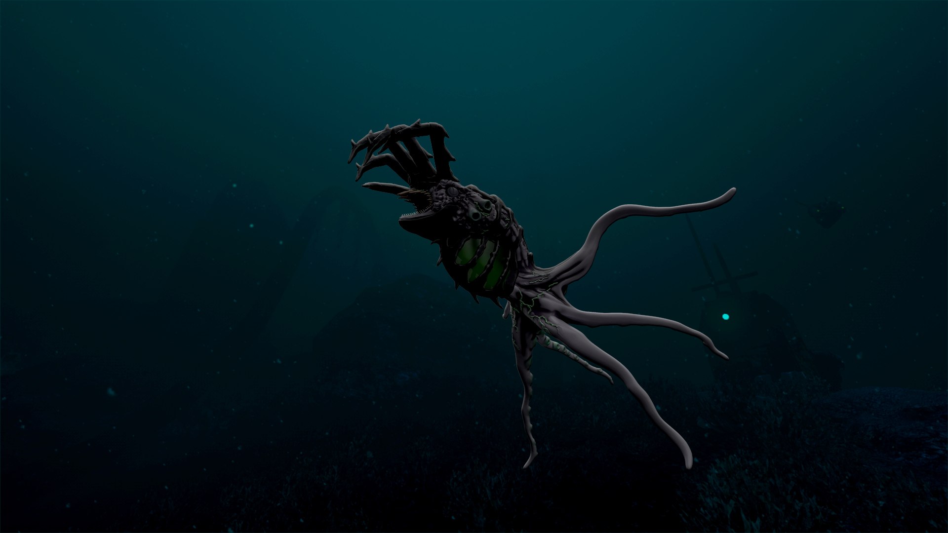 Sea Spider Monster Creature Gold Version 3D Model - TurboSquid 2068059