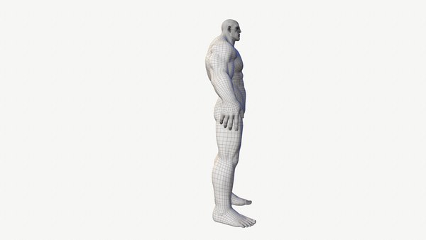 3D model character male hero body - TurboSquid 1496063