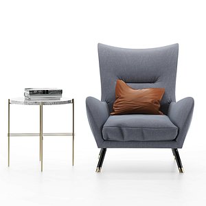 armchair chair 3D model