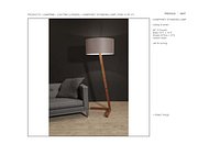 HUDSON HUMPHREY STANDING LAMP