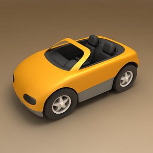 3d toy car model