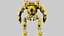 3D Robot Mech Warrior