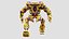 Roboter-Mech-Krieger