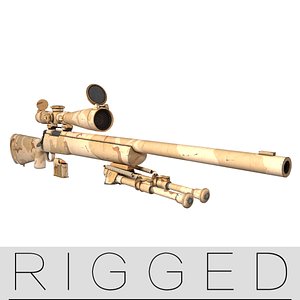 M24  rifle  rigged