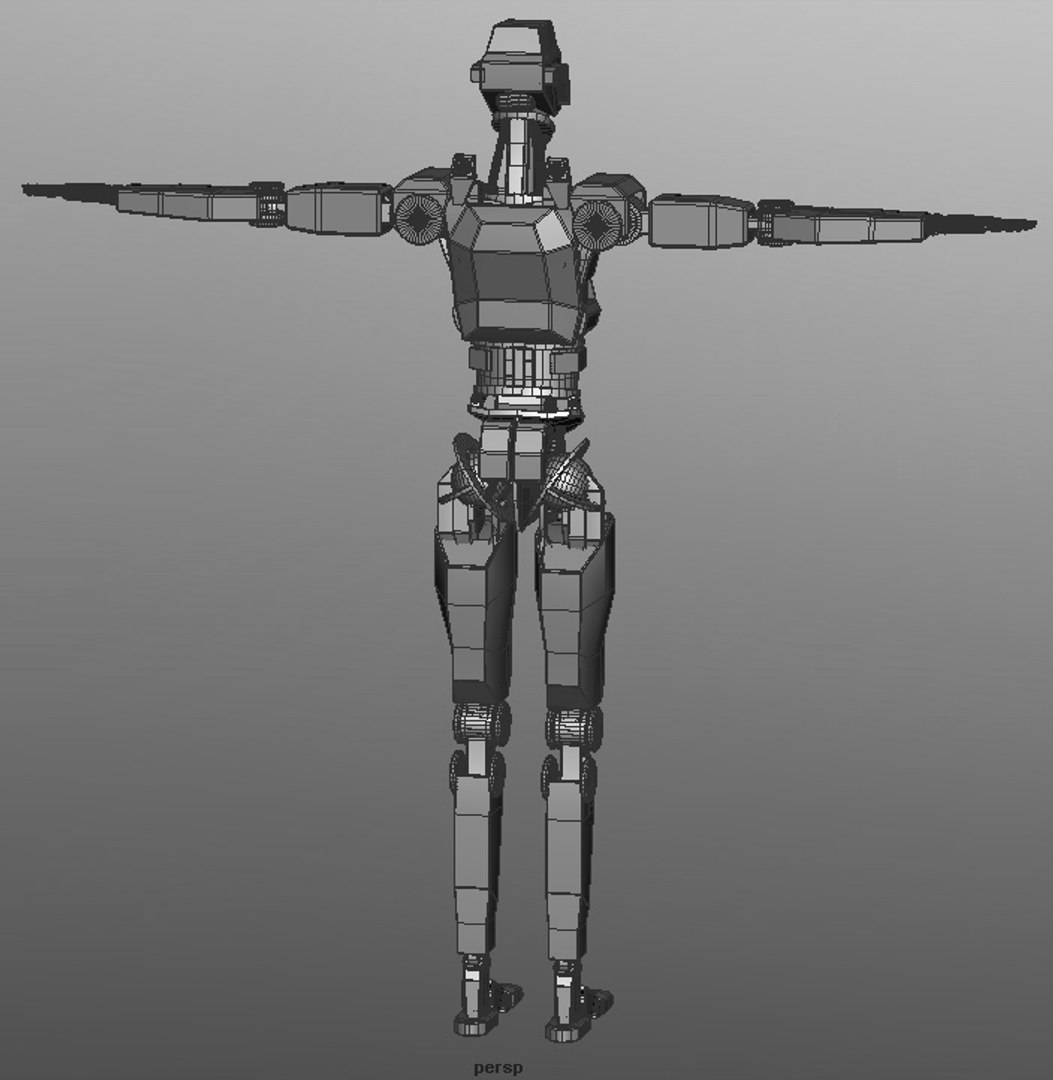 Robot Android Model - TurboSquid 1170622
