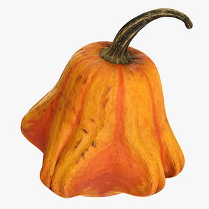 3D Crown-shaped pumpkin