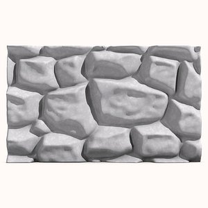 Stone wall 151 3D model