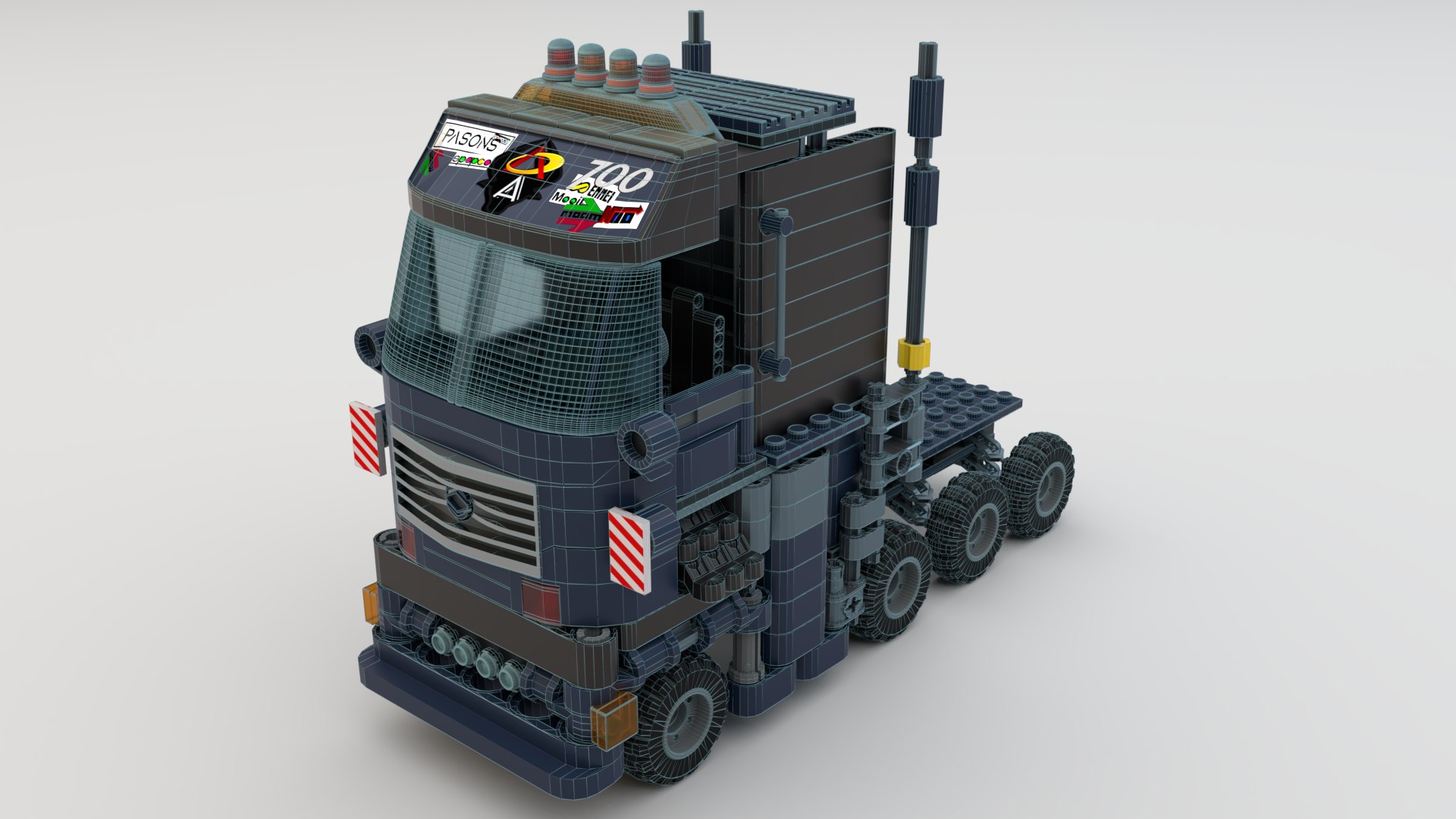 modèle 3D de Grue mobile LEGO TECHNIC - TurboSquid 721161