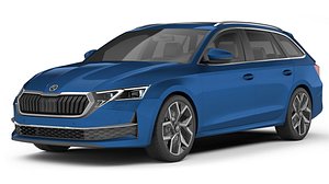 Skoda Octavia Combi 2025 3D model